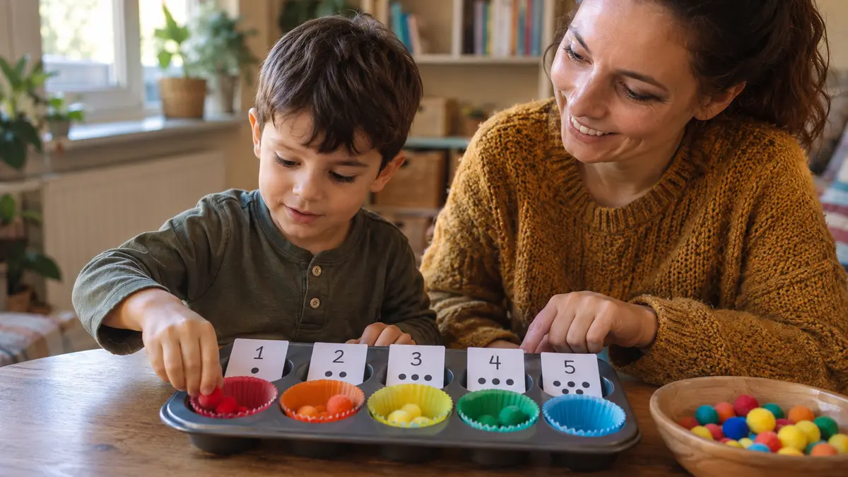 Çocuğunuza Sayıları Öğretmede Kullanabileceğiniz Matematik Etkinlikleri